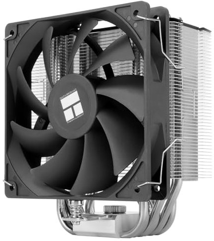 Thermalright Burst Assassin 120 SE - Refrigerador de CPU (6 tubos de calor, 12 cm, PWM, refrigeración de aire para CPU, tecnología AGHP, para Intel LGA1851/1700/115X/1200&AM4/AM5, 148 mm de alto