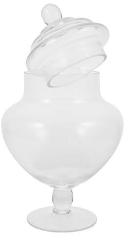 Operitacx Transparente Süßigkeiten-dose Geschenkdose Klare Trockenobstdose Hochzeit Bonbondose Transparent Süßigkeitenbehälter Party
