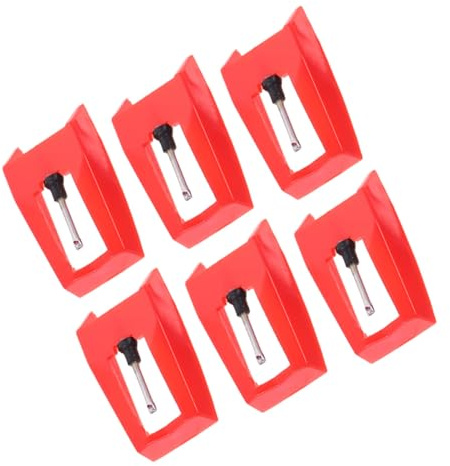GALPADA 6pcs Turntable Stylus Replacement Needle Stylus for Record Player Phonograph Attachment Turntable