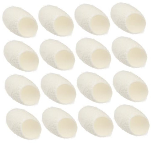 PACKOVE 100piezas Bolas Exfoliantes De De Seda Naturales y Orgánicas Para Limpiar El Rostro Eliminar Puntos Negros y Exfoliar La Tu De Cuidado Facial