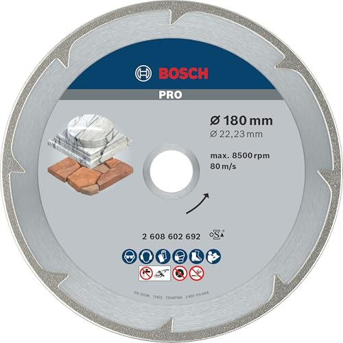 Bosch 2608602692 Disque à tronçonner diamanté best for marble 180 x 22,23 x 2,2 x 3 mm