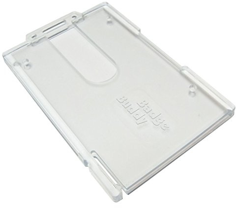 Ausweishalter Vertikal Badge Buddy Doppelter Kartenhalter