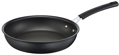 Lagostina Tempra Padella 1 Manico, Antiaderente Multistrato, Adatta All'Induzione, Alluminio, Nero, Diametro 32 cm