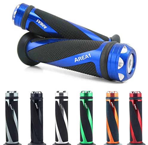 Area1 Lenkergriffe kompatibel mit WR R 125, WR X 125, WR X 250 WR 250, 450 (Coil/Blau)