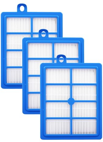 KEEPOW HEPA 13-filter för AEG Turbo Cyclonic, Lx7-djur | Performerfilter för Philips FC9150 FC8038/01, S-filter standardstorlek universellt, perfekt för allergiker, 3-pack