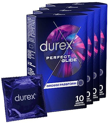 Durex Perfect Glide Kondome 4 x 10 Stück