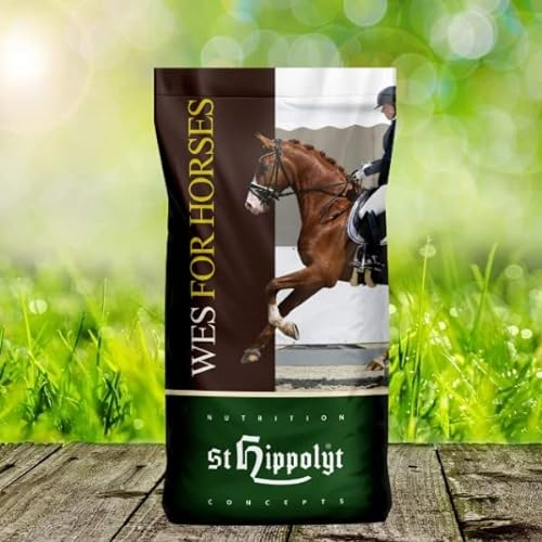 St. Hippolyt WES for Horses All-in-One 15 kg mit essenziellen Aminosäuren für Muskelaufbau + Relax Biocare Mückenmilch 500 ml