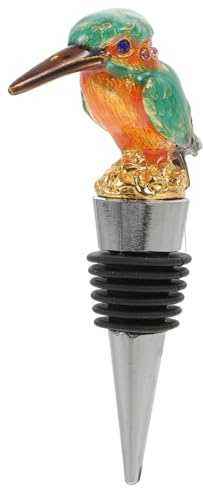 Weinflaschenverschluss aus Emaille, : Vögel, niedlicher Verschluss für Likör, Getränke, Champagnerverschluss, für Urlaub, Hochzeit, Neujahr, Party,