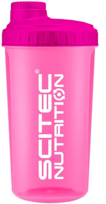Scitec Nutrition Shaker, Batidora de proteínas, sin BPA, 700 ml, Rosa