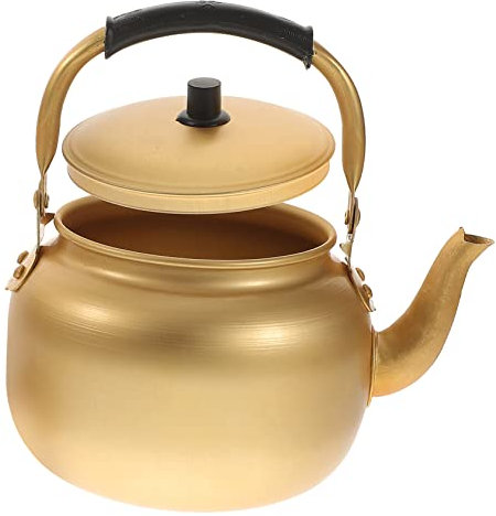 1pc Bollitore per vino di riso Piano cottura Bollitore per acqua Bollitore a induzione di calore Bollitore Makgeolli per macchina per il tè coreano Teiera riscaldante Teiera vintage Bollitore Conte