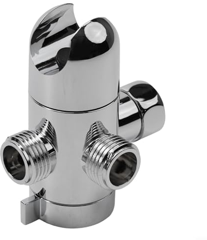 Desviador de cabezal de ducha, soporte de fijación de válvula de 3 vías, rociador de brazo, accesorios de repuesto