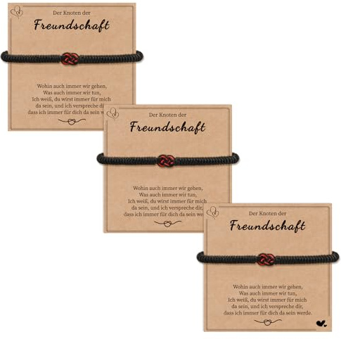 VU100 2Stück Freundschaftsarmbänder Bester Freund Armband Geschenk