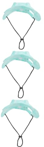 Supvox 3stücke Pet Decor Adjustable Dog Bucket Hats Für Kleine Hunde Uv-Schutz Sonnenhut Mit Breiter Krempe Und Verstellbarem Riemen Für Sommeraktivitäten Und Outdoor-Abenteuer