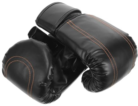 BELLIFFY Boxhandschuhe Herren Zum Boxen Schützende Trainingshandschuhe Mit Verbreitertem Armbanddesign Für Optimalen Halt Und Atmungsaktivität Hochwertiges Pu-Material Leicht Zu Reinigen Un