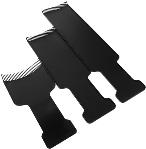 MUSISALY 3pcs Balayage Highlighting Tool Hair Coloring Board Cosmetology Supplies for Diy Hair Dyeing