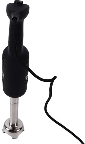 Batidora de Mano de 270 W, Cuchillas de Acero Inoxidable, Varilla Extralarga, Apta para Lavavajillas, Multiusos con Botón de Encendido/apagado y Seguridad, Soporte de Pared