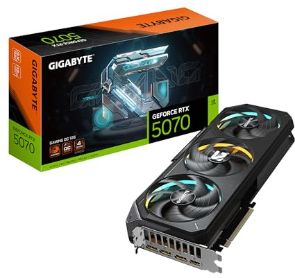Gigabyte Nvidia Geforce Rtx 5070 Gaming Oc 12G Graphics Card 12Gb Gddr7 6144 Cud