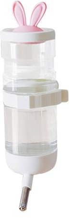 Botella de hámster, Jaula de hámster con antigoteo | Montaje en Pared Accesorios para roedores para Ardillas, Conejos, Animales pequeños, Suministros de Jaula