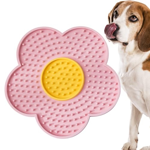 Alfombra Lamiendo para Mascotas - Alfombra Lamiendo con Ventosas