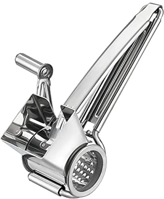 KOCKSHION Rallador Manual De Acero Inoxidable Rallador De Queso y Para Hogar y Restaurantes