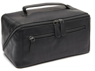 The Chesterfield Brand - Leder Kulturtasche Schwarz Trevia