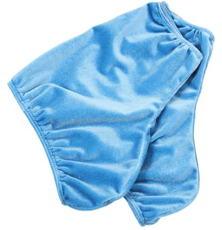 Toyvian Copriscarpe per Pattini da Ghiaccio e Artistici in Poliestere Copripattini Elasticizzati Protezione Leggera e Resistente XL Colore Azzurro Accessorio Essenziale per Pattinaggio