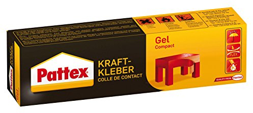 Pattex Kraftkeber Compact Gel, Alleskönner für präzises, schnelles und zuverlässiges Kleben auf verschiedenen Materialien, 1x50g