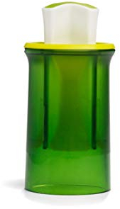 Chef'n 102-785-062 QuickStick Fruit and Vegetable Slicer for Pickling Jars, Green, 6.5 x 5.5 x 15 cm