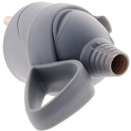 Fiche mâle anneau -16A 2P+T - gris - Zenitech