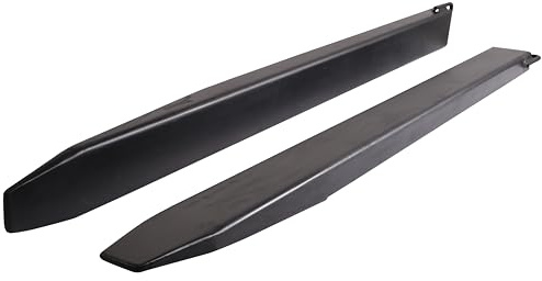 Pallit Gabelverlängerung offen | 2000 mm Länge | 135 x 50 mm Innenmaß | Gabelverlängerung für Stapler aus Stahl | Paar