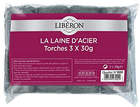 Libéron Steel Wool No. 000 - Waxing - 3X30g