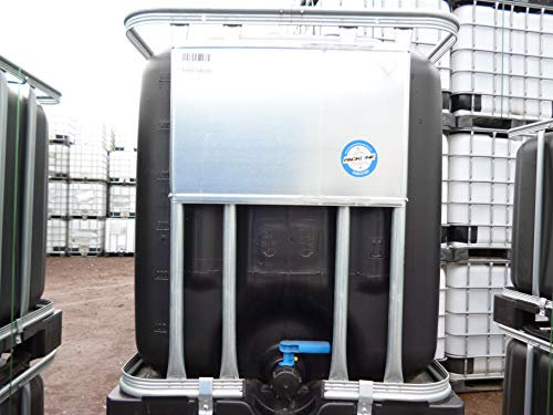 IBC Container, Neu, Schwarz (Kunststoff, 600 l)