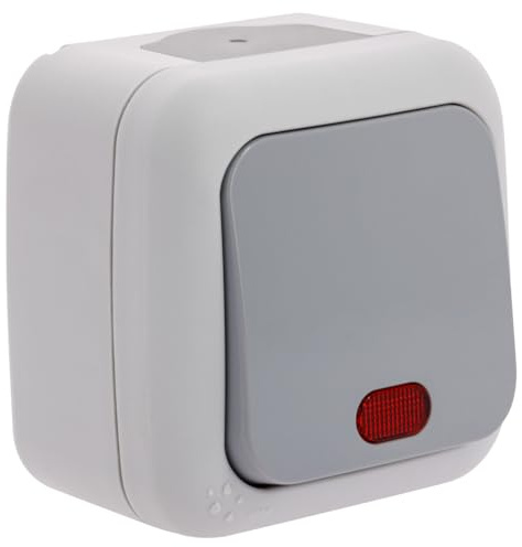 SIEMENS - Étanche va-et-vient à voyant gris