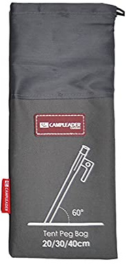 Aufbewahrungsbeutel für Camping Zelt Heringe, Tragbare Zeltheringe Tasche, Zeltheringe Beutel Camping Tools Bag für Wandern Camping Zubehör (Groß)