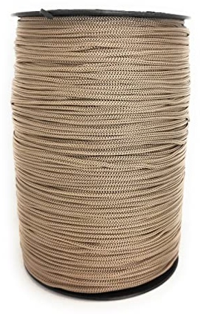 CORDONCINO THAI PER BORSE ALL' UNCINETTO ROCCA 500GR VARI COLORI (TORTORA 4)