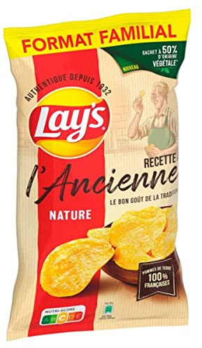 Lay's Receta según la naturaleza antigua, formato familiar, 295 g