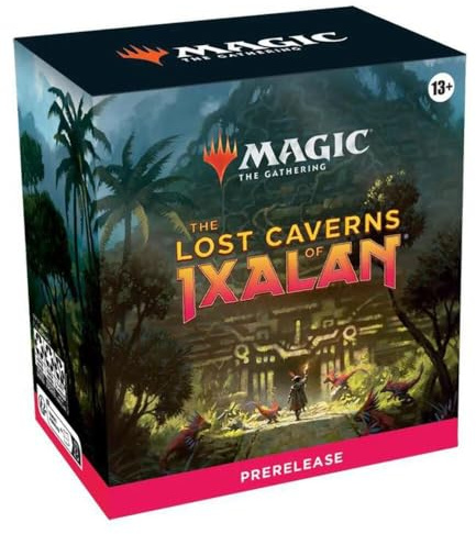 Magic the Gathering: Lost Caverns of IXALAN PRELEASE Pack - 6 Draft Packs, Promos, Dice