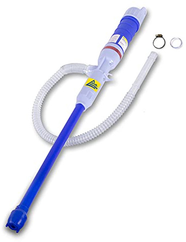 Fasspumpe, Handpumpe, Wasserpumpe, Umfülllpumpe, Batteriebetriebe für Diesel, Wasser, Benzin, Öl, AdBlue, Dieselpumpe, Motoröl Alkohol