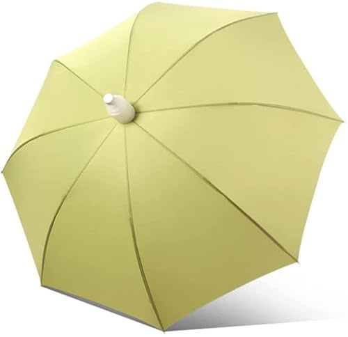ZUOZUIYQ Regenschirm Großer Golfschirm 42 Zoll winddichter Stockschirm mit wasserdichtem PVC-Gehäuse Moderner minimalistischer Stockschirm für Männer Frauen Golfschirme