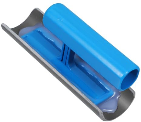NULYLU Curved Concrete Edge Trowel Plastic Masonry Trowel Cement Tool for Smooth Precision Construction Use