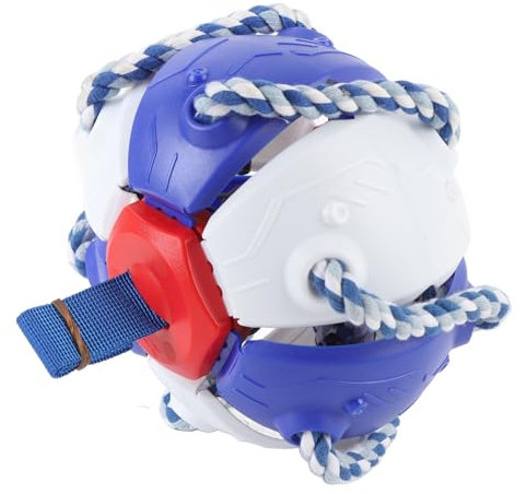 Srliya Bola de Disco Volador Juguete para Perros Bola de Platillo Volante Juguete para Perros Resistente Al Desgaste Resistente Al Agua Bola de Disco Interactiva para Perros para Juegos
