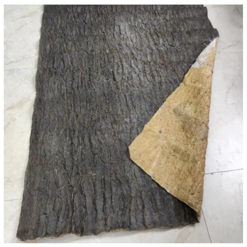 Künstliche Rinde Dekor-Realistische simulierte Baum Rinde Aufkleber für Kamin/Patio/Büro für wiederverwendbare Wandverkleidung für DIY-Enthusiasten(0.9X1m)