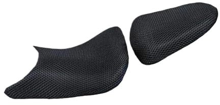 Funda Asiento Moto Impermeable para Du&Cati Multistrada 1260 1260S MTS 1200 S, Funda Protectora para Asiento, Funda De Nailon Resistente Al Agua para Asiento De Silla De Montar
