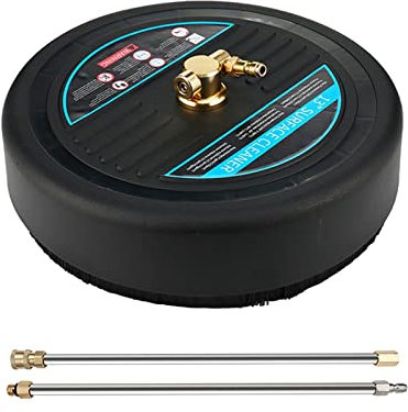 Sweet taize Nettoyeur Haute Pression pour Surfaces Planes, Accessoires pour Nettoyeur Haute Pression 13'' 2500PSI 2 ExPoles pour allées, terrasses, patios, allées en Bois
