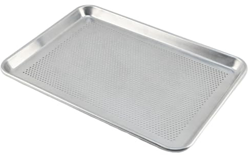 Fenteer Plaque de Cuisson Perforée, La Plaque à Biscuits Polyvalente pour Restaurant - Fête à Domicile
