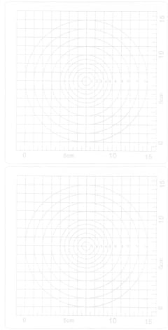 VILLFUL 2 Pezzi di Tavola per Argilla Acrilica - Piastra per Argilla Ad Asciugatura all'Aria Quadrata 7,3x7,3 Pollici - Tavola Trasparente per Laboratorio Artigianale