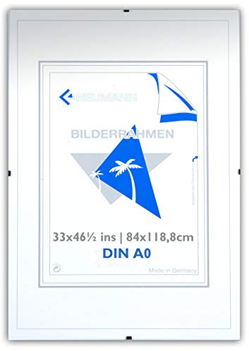 Bilderrahmen / Bilderhalter, rahmenlos, Clip-Rahmen, Acrylglas, 84 x 1148,8