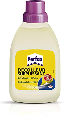 PERFAX Décolleur Surpuissant pour tous types de papiers peints - Bidon 500ml