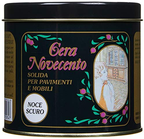 Cera Novecento Y934 Cera Solida, Noce Scuro, 500 ml