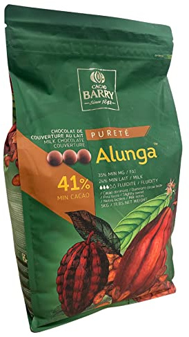 Le Petit Mitron Chocolat Lait ALUNGA Barry 41% Min Cacao 1 x 5 kg